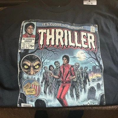 Michael Jackson Thriller Comic Tee shirt