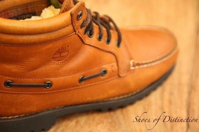 Timberland Boot Co Tan Leather Work Boots Schuhe Herren UK 9 US 9,5 M EU 43
