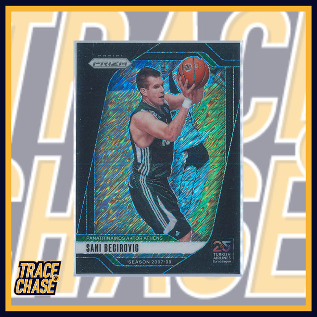 2024-25 Panini Prizm Euroleague Basketball Sani Becirovic Black Shimmer 1/1 #126