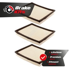Engine Air Filter (3 Pack) For 2005-2025 Nissan Frontier 2004-2015 TITAN