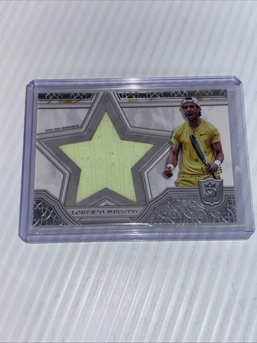 Lorenzo Musetti 2024 Topps Royalty Tennis STAR RELICS /75 Event Used