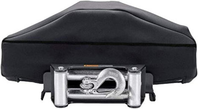 Winch Cover,Heavy Duty Uv-Resistant Waterproof Winch Protective Cover with Draws