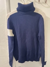 Alp n Rock Killian Uni Sex Sweater Small Navy