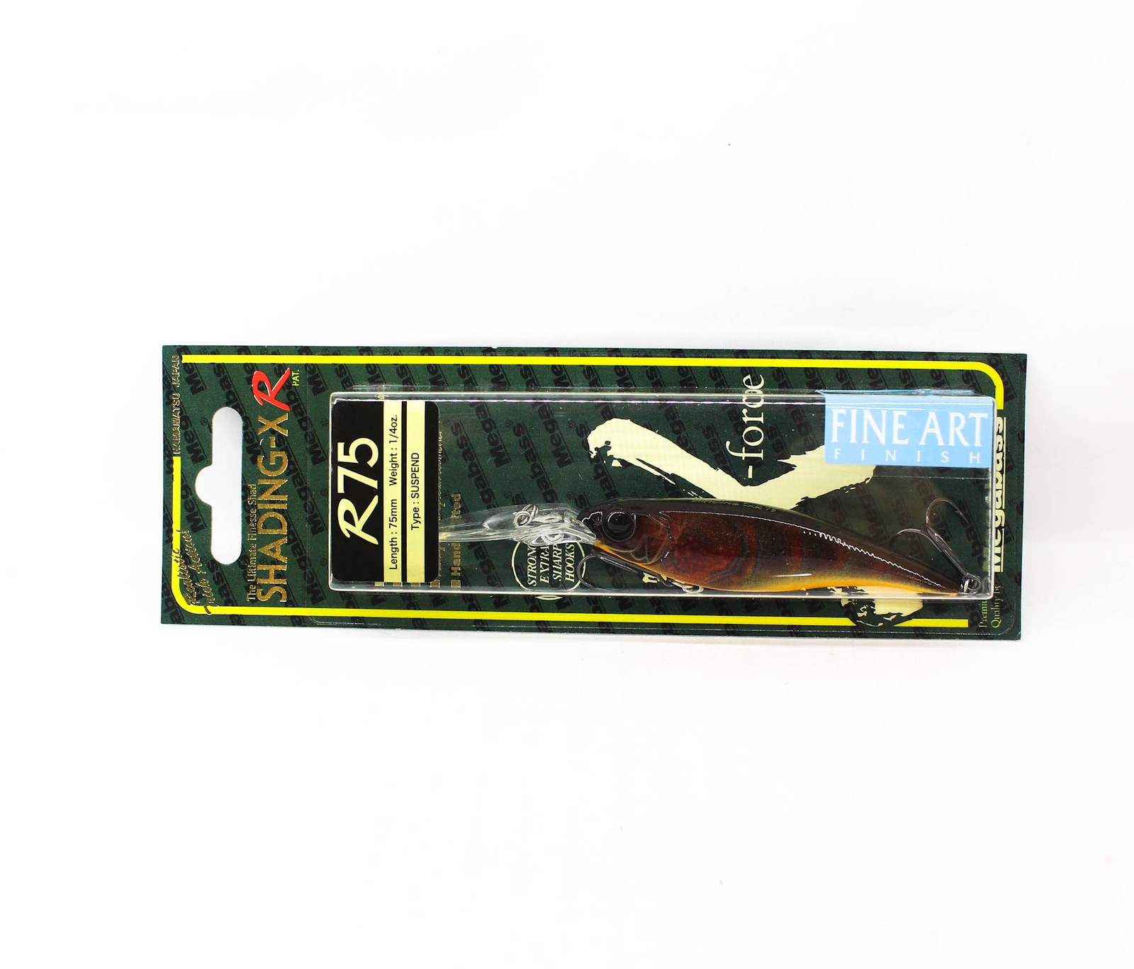 Megabass Shading X R 75SP Suspend Lure FA Fire Craw (8484)