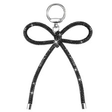 Rhinestone Bow Key Chains, Bling Bowknot Keyring Charm Elegant Bowknot Purse Cha