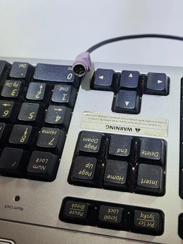 Vintage Compaq 5187-5023 PS/2 Multimedia Keyboard - Great condition - Tested - Picture 12 of 12