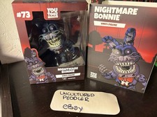 Nightmare Bonnie Youtooz Figure Five Nights At Freddys 4 FREE SHIP. bucket