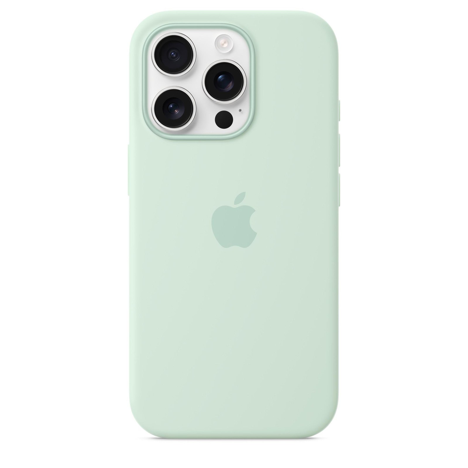Оригинальный силиконовый чехол Apple для iPhone 16 Pro mit MagSafe - Аквамариновый