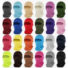 Balaclava Ski Face Mask for Men Women Cooling Thin Neck Gaiter Full Head Mask