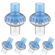 6PCs CPAP Filters for BiPAP, Redesigned Inline Bule white