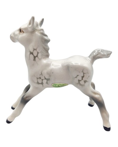 Beswick Foal Horse Figurine 836 Dapple Grey Gloss Made In England Vintage - Picture 6 of 12