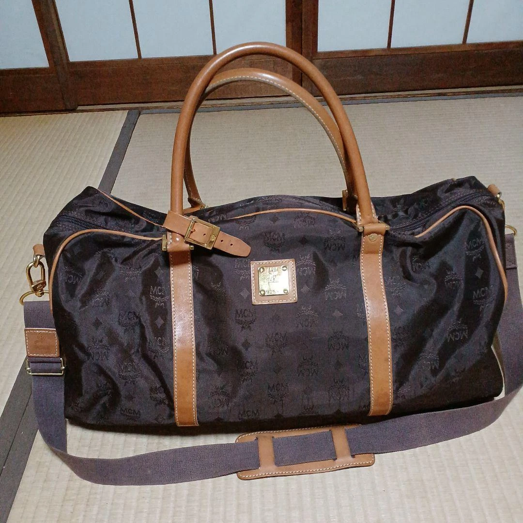 ❗ M.M. MCM Boston Bag Large Capacity