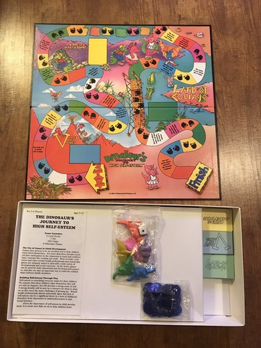 Die Reise der Dinosaurier zu hohem Selbstwertgefühl Brettspiel Kinderarbeit Childsplay 1991 - Bild 2 von 5