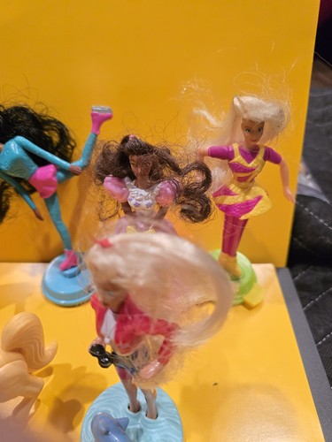Barbies SET OF 8 1995 McDonald's Happy Meal Toys - Picture 5 of 6