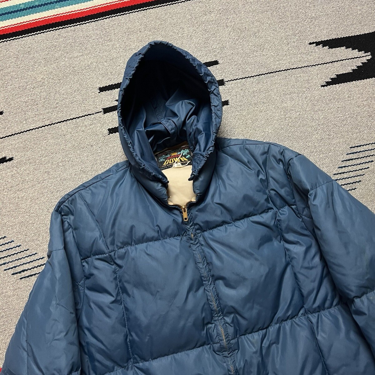 00s Eddie bauer 短丈 down puffer jacket S VINTAGE EDDIE BAUER DOWN