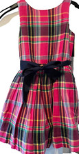 Image of Beautiful Polo Ralph Lauren Designer Girl’s Plaid Dress 5years - BNWT