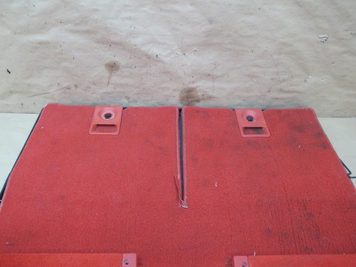 🥇90-91 CHEVROLET CORVETTE C4 CONVERT REAR TRUNK FLOOR CARPET COVER W DOOR OEM - Picture 4 of 18