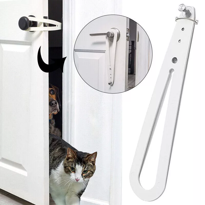 Portable cat clearance door