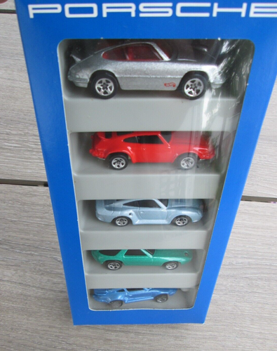 1995 Hot Wheels Porsche Gift Pack Set #15066 / 5-Pack 1/64 Malaysia (Rare) - Picture 3 of 6