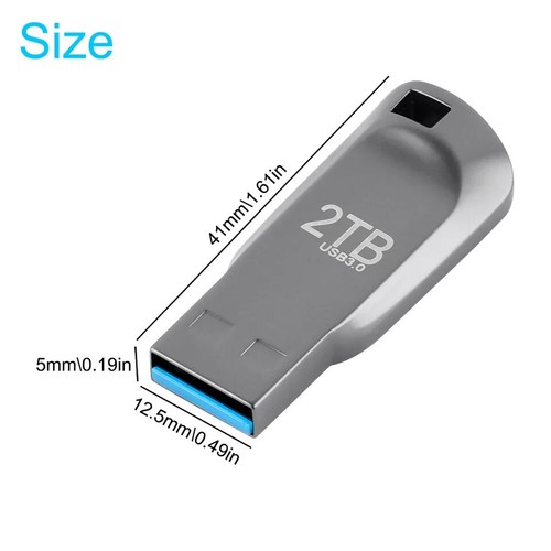 2TB USB 3.0 Flash Drive – Ultra-Fast Data Storage for PC and Laptop - 第 7/7 張圖片