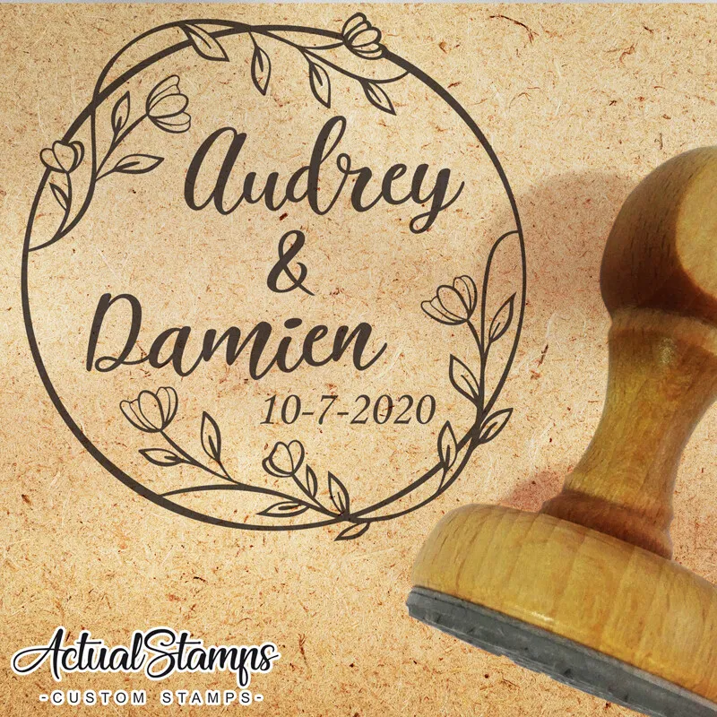 Wedding STAMP, wedding stamp custom, rubber stamp wedding, stamp