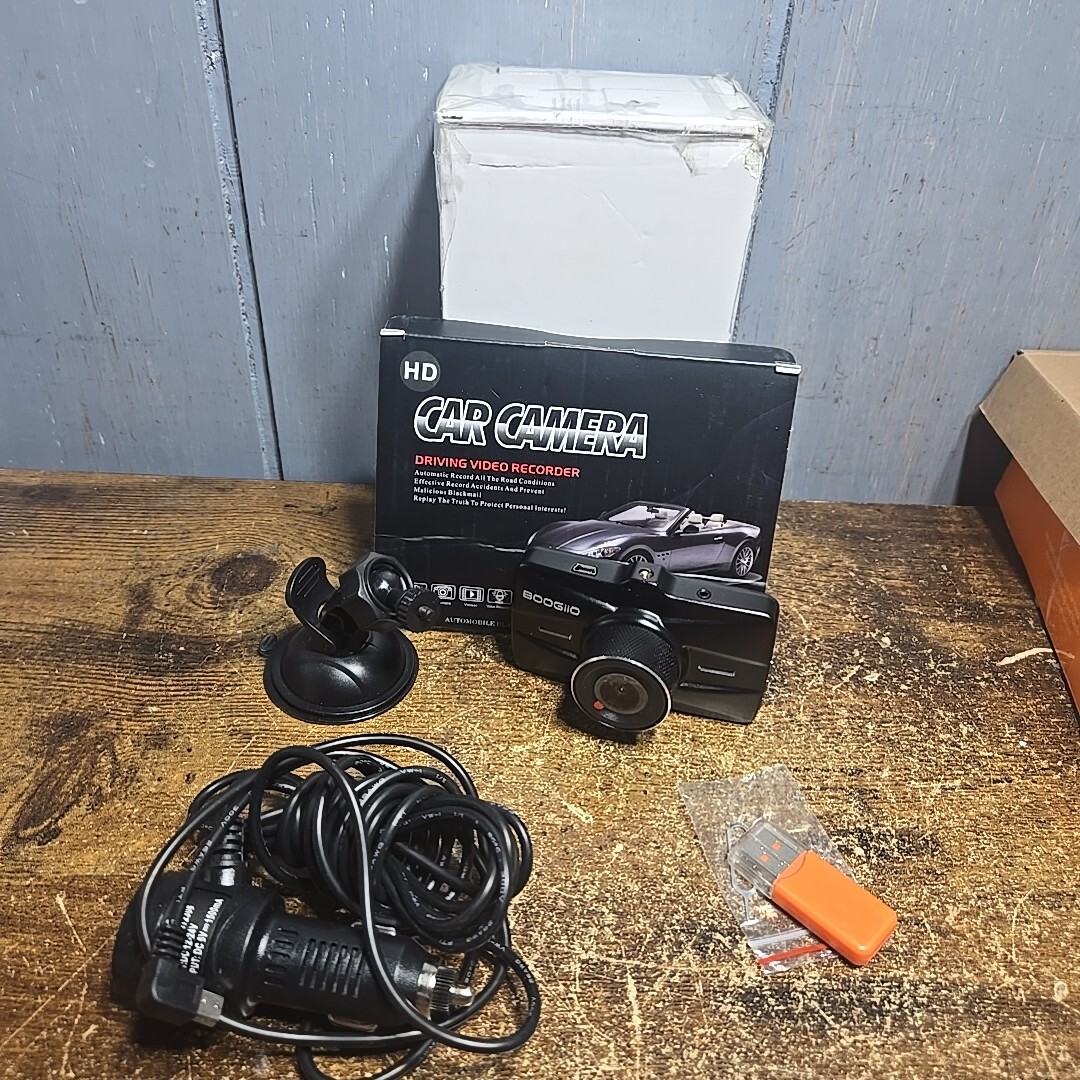 Dash Cam Front with 32G SD Card, BOOGIIO 1080P FHD Car Driving Recorder 3'' IPS