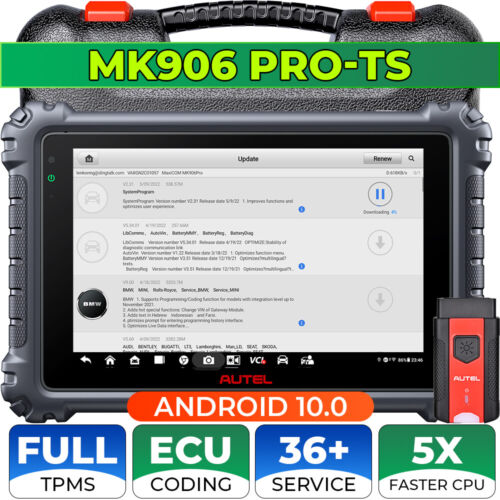 2024 Altar MK906 PRO-TS Professional Car OBD2 Diagnostic Device ALL SYSTEM TPMS TDKS BT - Picture 1 of 17
