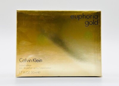 Calvin Klein Euphoria Gold Eau de Parfum Spray 50 Ml. - 1.7 Fl.Oz.  New Sealed