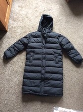 Urban Outfitters Bdg Mesha Maxi Puffer Jacket - Black - Small