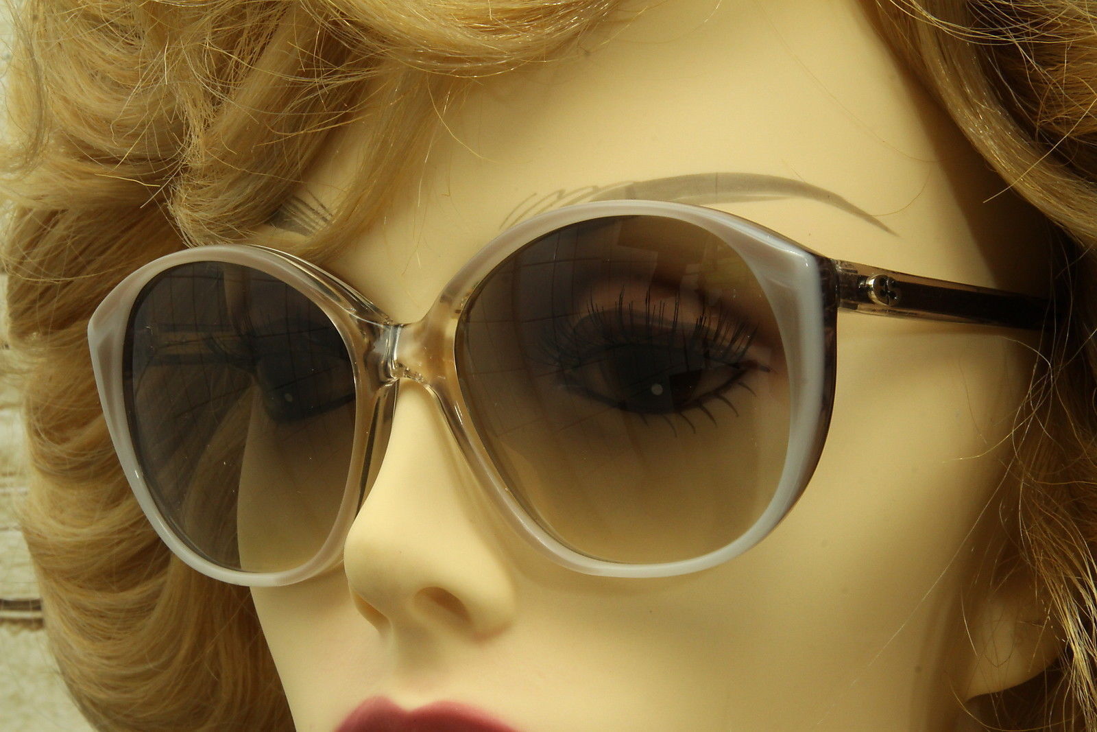 ORIGINAL 70er Vintage Damen Sonnenbrille NEU sunglasses 52 16 130 Modell 79