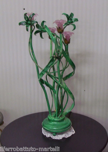 TISCHLAMPE aus Schmiedeeisen. Sonderanfertigungen. 495 - Bild 1 von 7