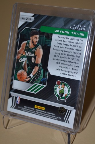Jayson Tatum / Panini Chronicles XR 2022/23 / Boston Celtics /18 Asia Jade - Picture 2 of 2