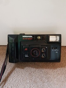 Vintage Miranda Auto Shot Compact 35mm Point & Shoot Camera