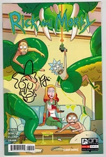 Rick and Morty #30 signed + remark Kyle Starks w/ COA NM-