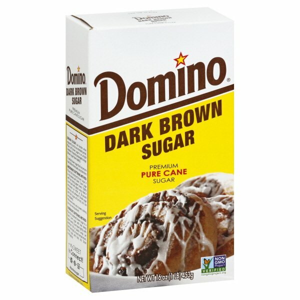 Domino Dark Brown Sugar 1 Pound 24 per Case for sale