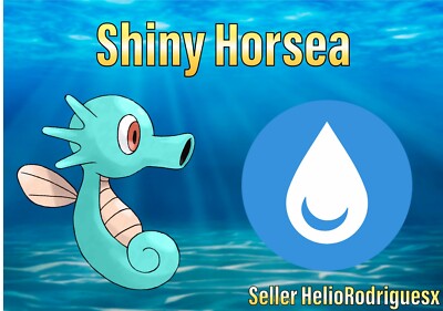 Pok&eacute;mon Go - Shiny Horsea - Mini PTC LVL1 Level 1 Read