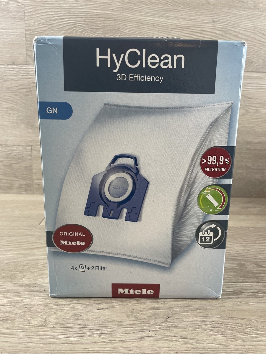 Genuine Miele GN HyClean 3D Efficiency 1Box Vacuum Bags