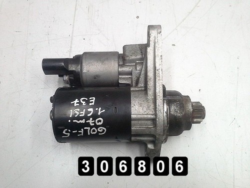 2007 VW GOLF ANLASSER 02T911023R 0001120406 1.6 PETROL FSI