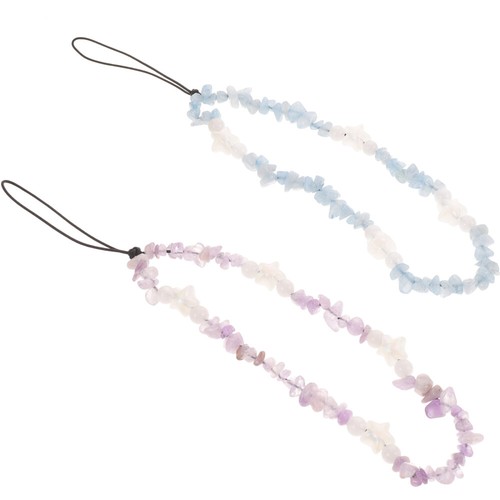2 Pieces Handyriemen Strass Telefon Lanyard Handyband Aus Kristallstein - Zdjęcie 6 z 12