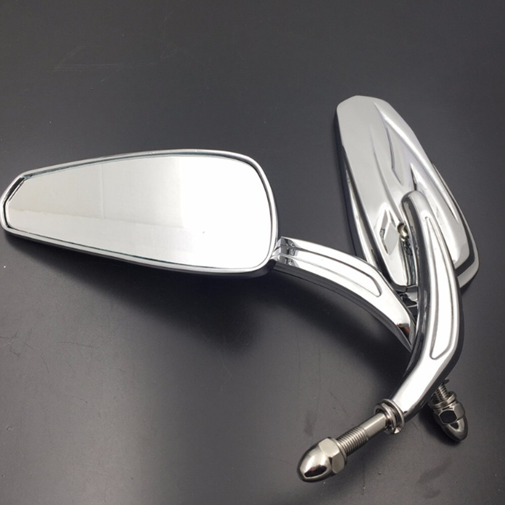 For Harley Davidson Street Glide Special FLHX Motorcycle Rearview Mirrors Chrome
