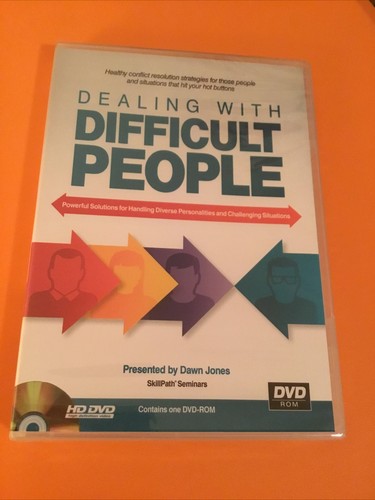 Dealing With Difficult People DVD Dawn Jones New And Sealed - 第 1/2 張圖片