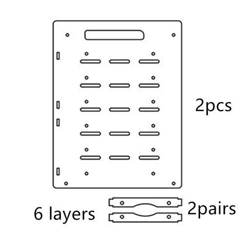 Disk Test Bench Case Bracket DIY Enclosure Set Tool Hard Drive 3.5inch HDD - Picture 3 of 15