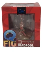 DEADPOOL Q-FIG QUANTUM MECHANIX 2015 MARVEL COMICS  LOOT CRATE EXCLUSIVE 