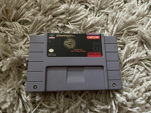 Wizardry V: Heart of the Maelstrom (SNES) authentic, TESTED, working