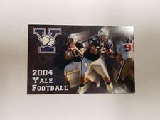 Yale University Bulldogs 2004 Football Pocket Schedule - New Haven Register