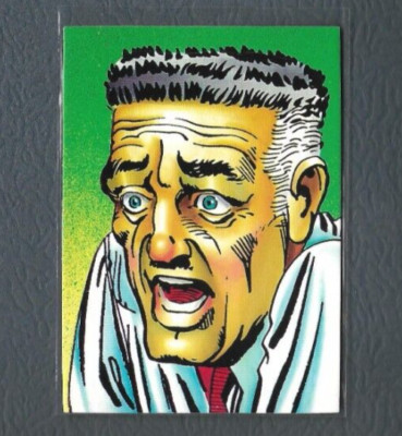 1992 Comic Images Marvel Spider-Man 30th Anniversary Card, J.J. Jameson #16
