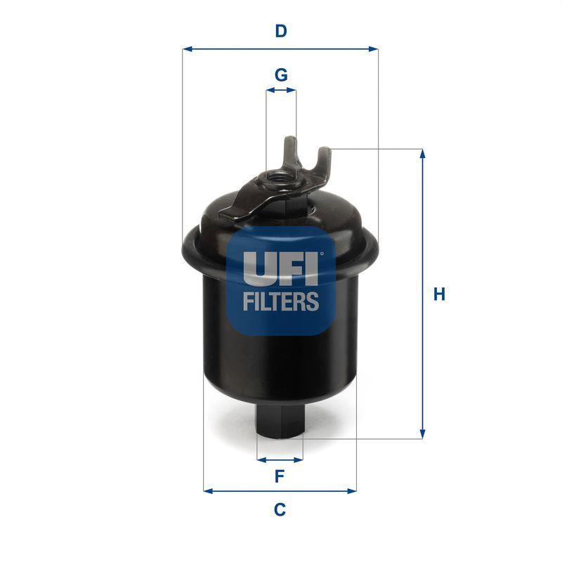 FUEL FILTER 31.621.00 FOR ROVER 400/II/Hatchback 600 HONDA CAPA LEGEND/III 2.3L - Image 2