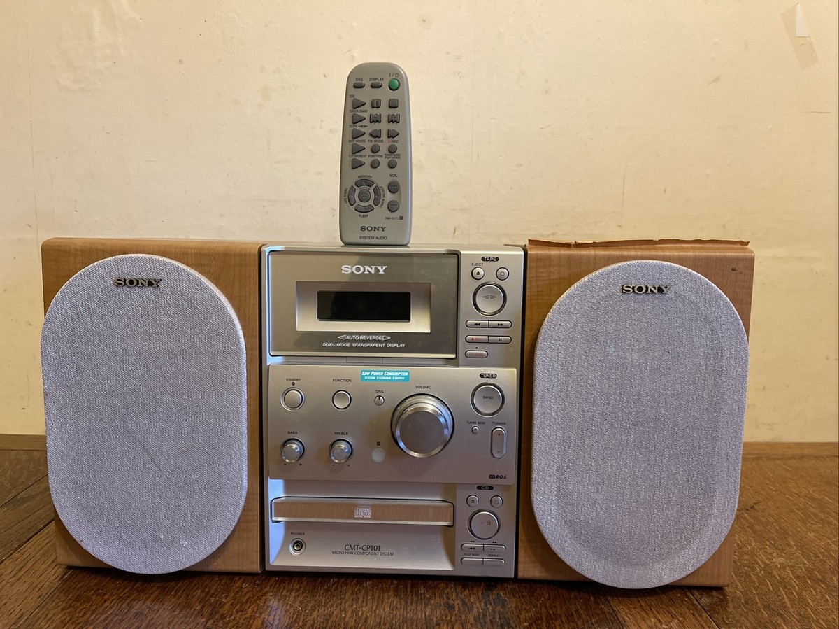 Sony CMT-CP101 Micro Hi-Fi Stereo Audio shelf system 70 watts