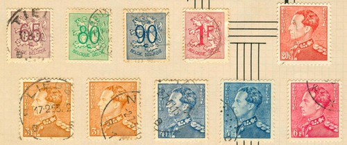 1951-1953 BELGIUM BELGIE BELGIQUE Postage Stamps - Picture 3 of 4