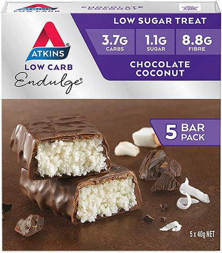 Endulge Chocolate Coconut Bars | Keto Friendly Bars | 5 X 40G Low Carb Coconut B - Picture 7 of 12